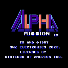 Alpha Mission